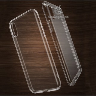 Ốp lưng dẻo IPhone X trong suốt