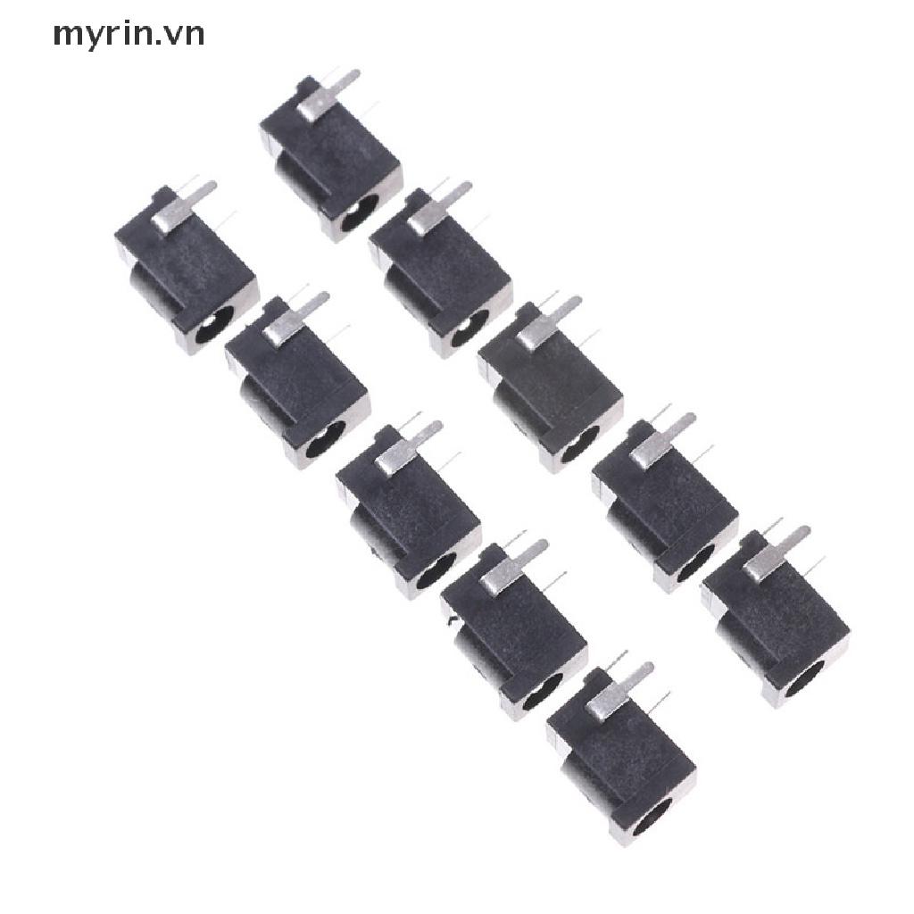 Set 10 Đầu Cắm Nguồn DC 3 Chấu 3.5Mmx1.3Mm Chuyên Dụng