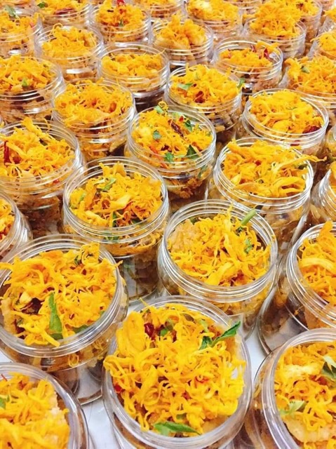 CƠM CHÁY LẮC KHÔ GÀ LÁ CHANH - FREE SHIP - HŨ 500GR | BigBuy360 - bigbuy360.vn