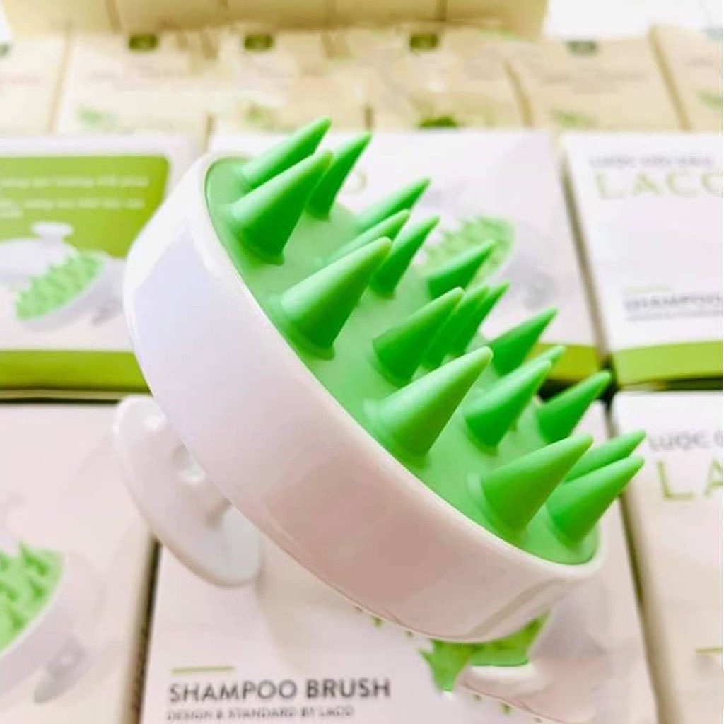 Lược gội đầu LACO, massager bảo vệ da đầu giảm tình trạng rụng tóc khi gội - LAVAHA SHOP