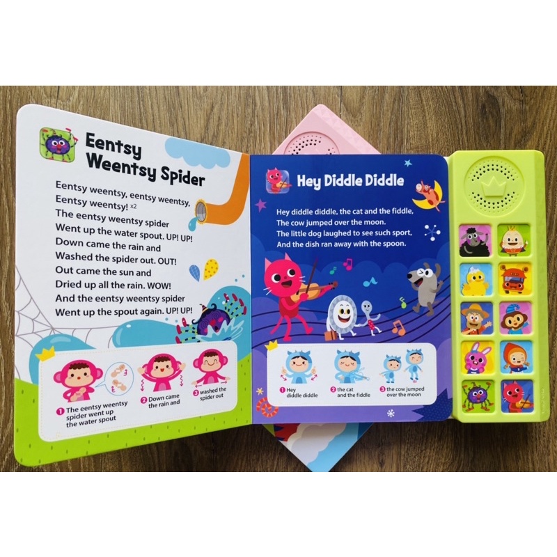 Pinkfong Sound- Đồ Chơi Sách Nhạc Chính Hãng Pinkfong