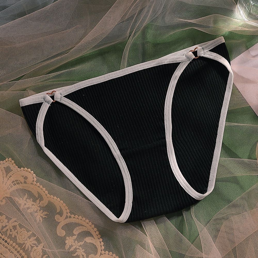 Quần Lót Cotton Lọt Khe Phối Ren Quyến Rũ Dành Cho Nữ