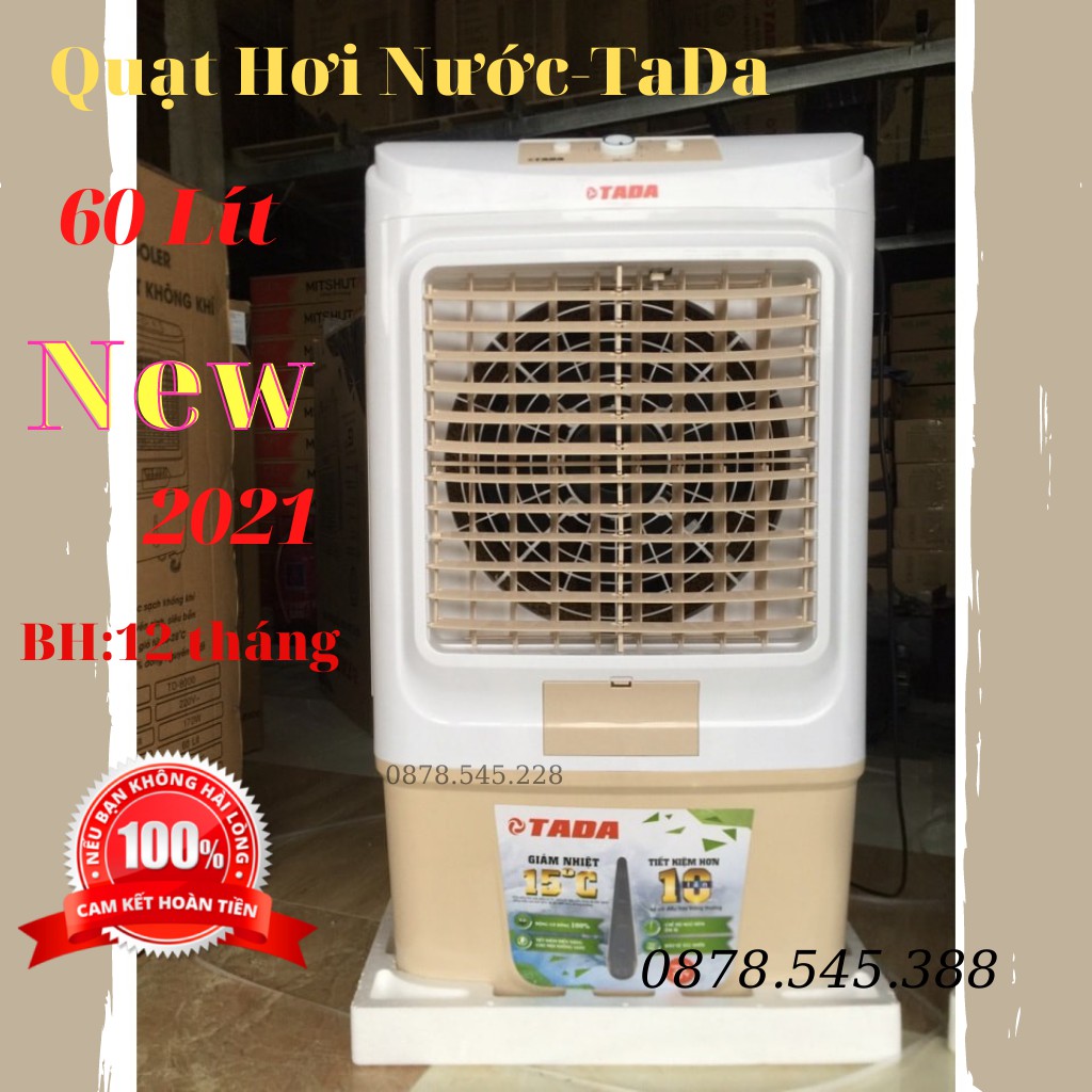 Quạt Điều Hòa Hơi Nước TADA 60L -Quạt Hơi Nước Giá Rẻ- Có Quà Tặng- Bảo Hành 12 Tháng- 1 Đổi 1