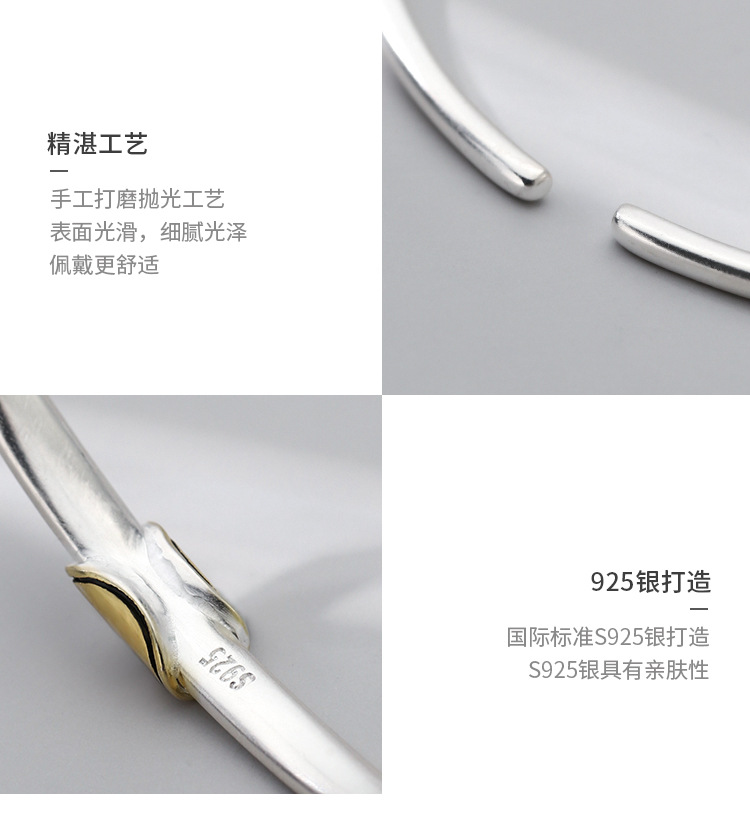 Vòng Tay Mạ Bạc 925 Hình Mặt Cười Phong Cách Thái Lan Đơn Giản Thời Trang Cho Nữ