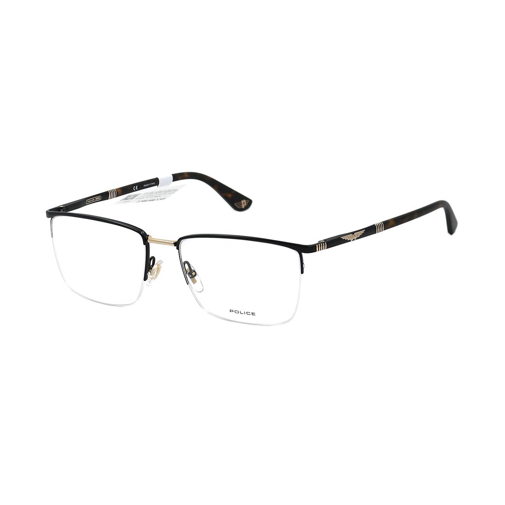 Gọng kính nam nữ POLICE VPLD18 chính hãng, thiết kế dễ đeo bảo vệ mắt