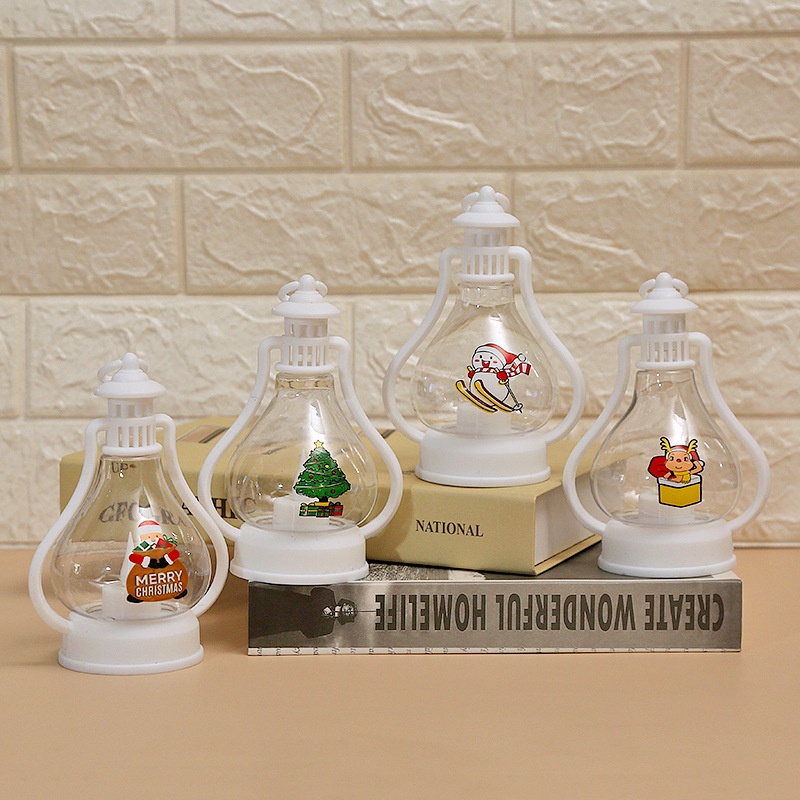 Giáng sinh trang trí đèn lồng đèn LED di động đèn đêm trung tâm mua sắm trang trí mặc định cảnh quà tặng