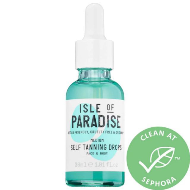 Tinh chất nhuộm da Isle of Paradise Tanning Drops - Màu Medium