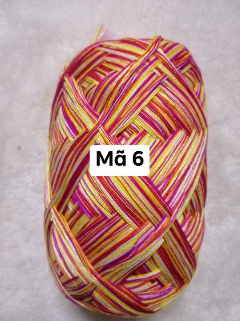 Sợi cotton Nhật màu loang