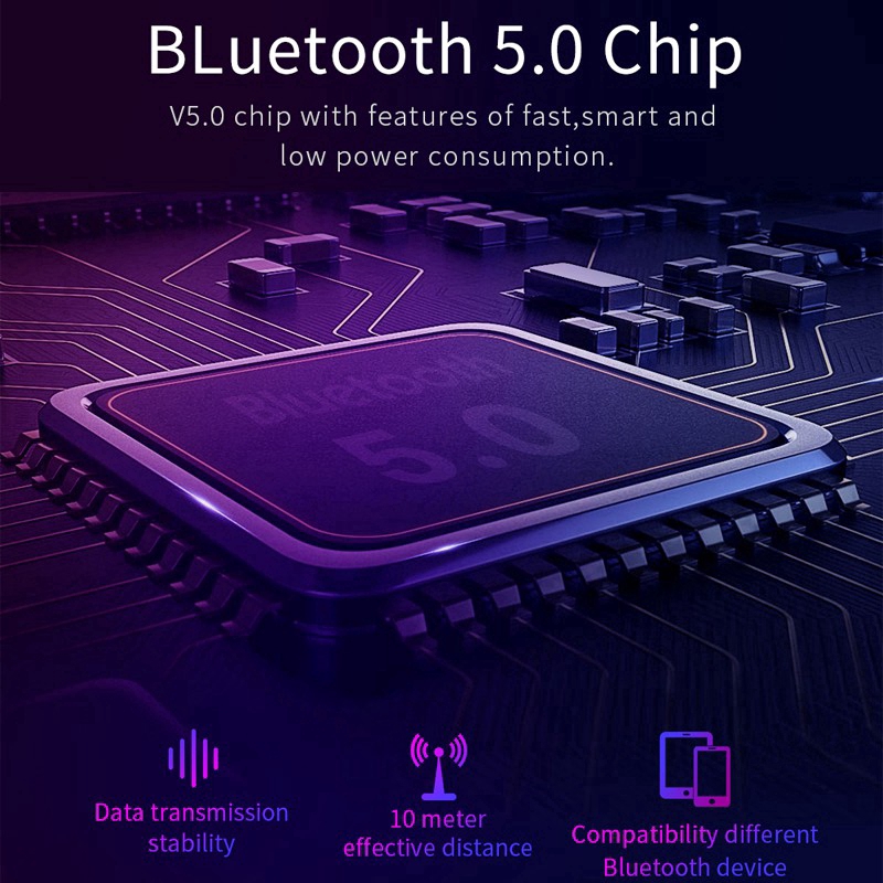 Tai nghe TWS A6 Bluetooth 5.0 âm thanh HiFi cao cấp