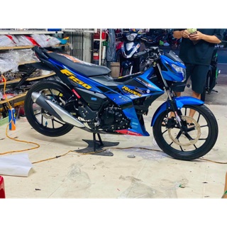 Tem rời Raider xanh đen
