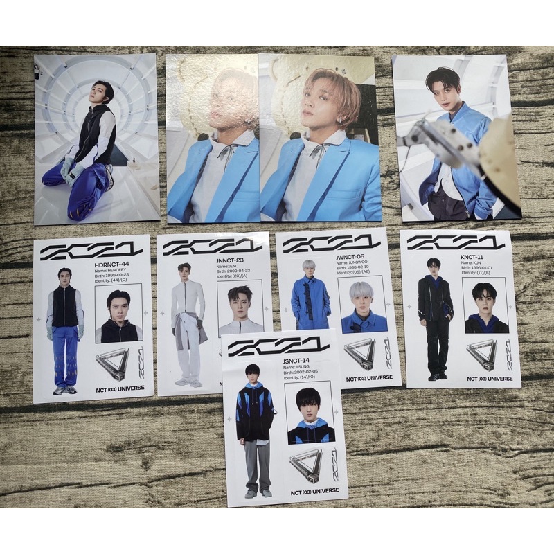 Ảnh postcard, sticker NCT 2021 Universe