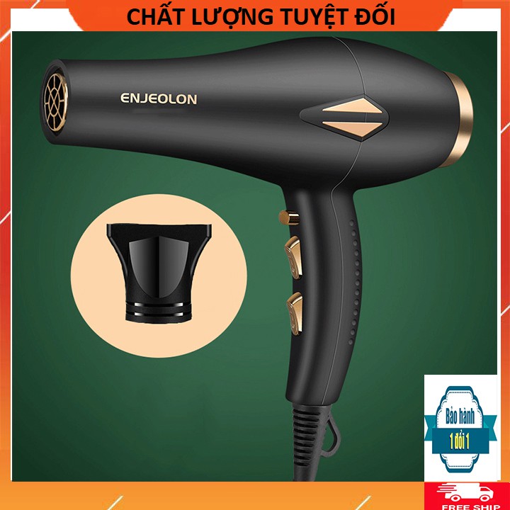 Máy Sấy Tóc Salon và Gia Đình 2300w Công Nghệ Sấy Nano Tạo Kiểu ENJEO Sấy 2 Chiều (Bảo Hành 6 tháng)