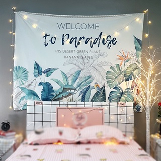 🌈Cửa Hàng Cuộc Sống micro life store🌈Tik tok Thảm Vải Treo Tường Trang Trí Phông Nền Phòng Ngủ Ký Túc Xá Hình Cây Xanh ins