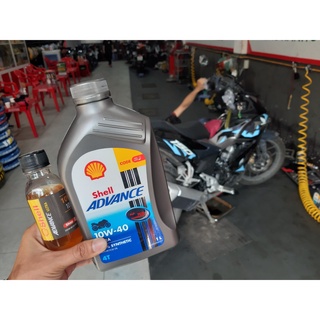 Nhớt Shell Advance Ultra 10W40 (100ml) 320011