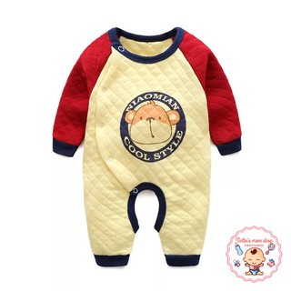 Body dài tay trần bông hàng Quảng Châu cho bé trai/ bé gái