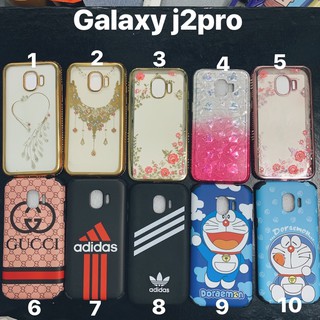 Ốp lưng Galaxy j2 pro 2018 idm, ốp đính đá và trong chống sốc