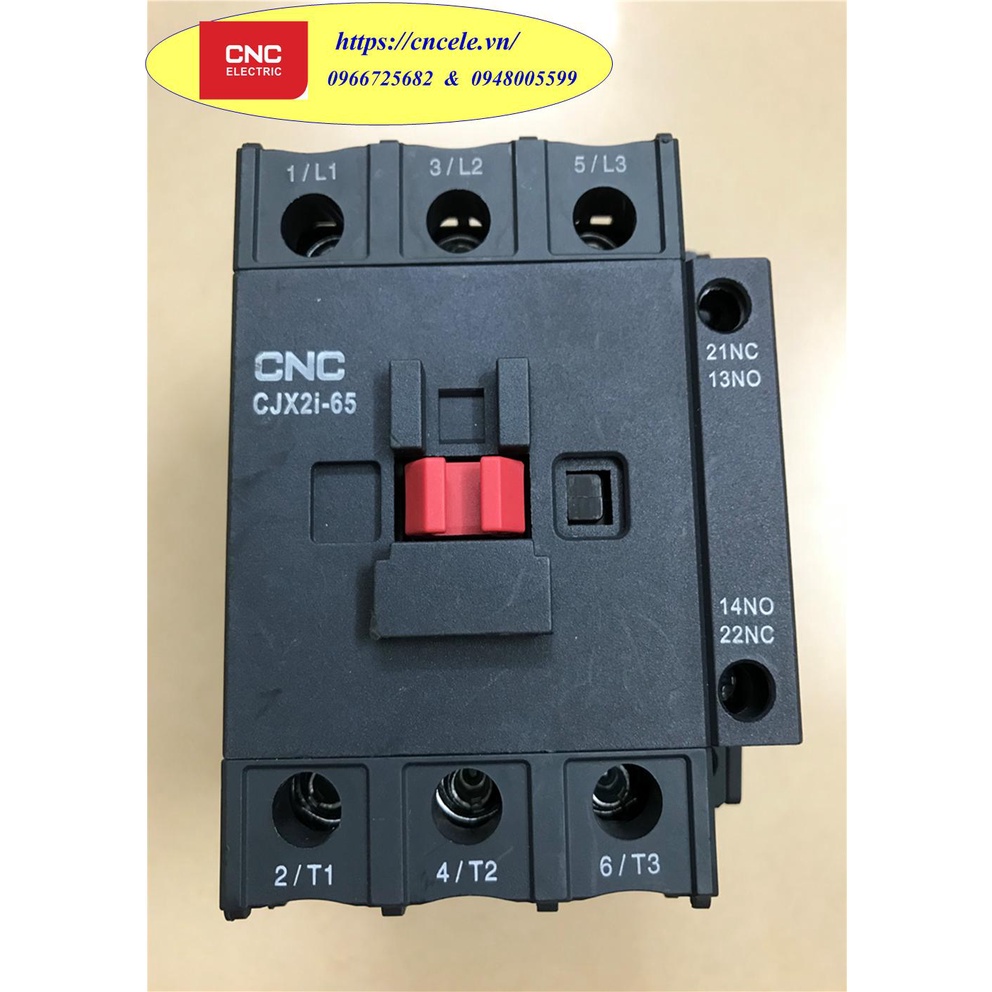 Khởi Động Từ CNC 3 Pha - 65A, CONTACTOR CNC 3P - 65A, Mã CJX2i-65.