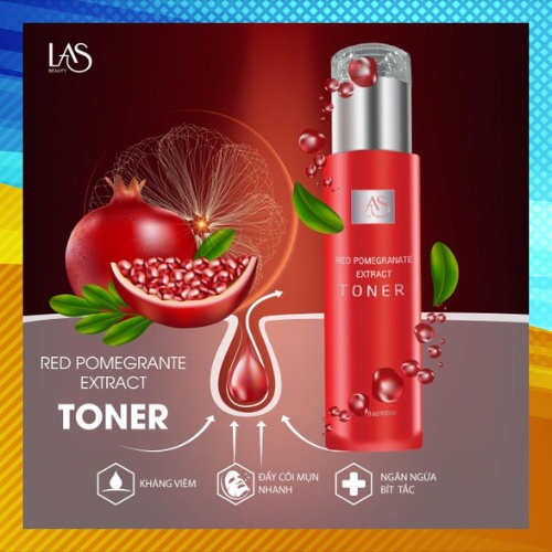 Toner innisfree, Toner Lựu Đỏ, Chống oxy hóa, bổ sung dưỡng chất, cân bằng PH, - LAS BEAUTY - 100 ML