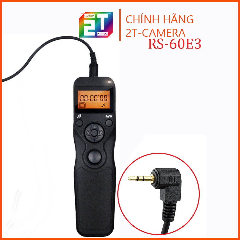 Remote RS-80N3 / RS-60E3 cho máy ảnh EOS Canon / Pentax (Có kèm pin) - PHUKIEN2T_Q00908