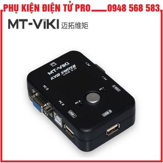 Bộ Chia Kvm Usb Mt- Viki 2 Cổng