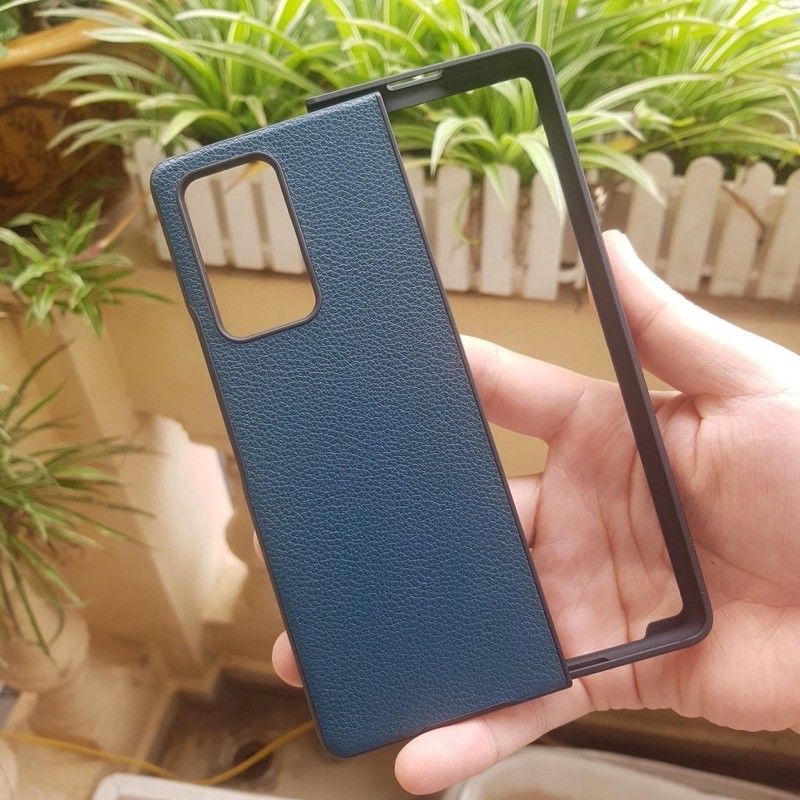 Ốp lưng LikGus da cho Samsung Galaxy Z Fold 2, 5G vân da