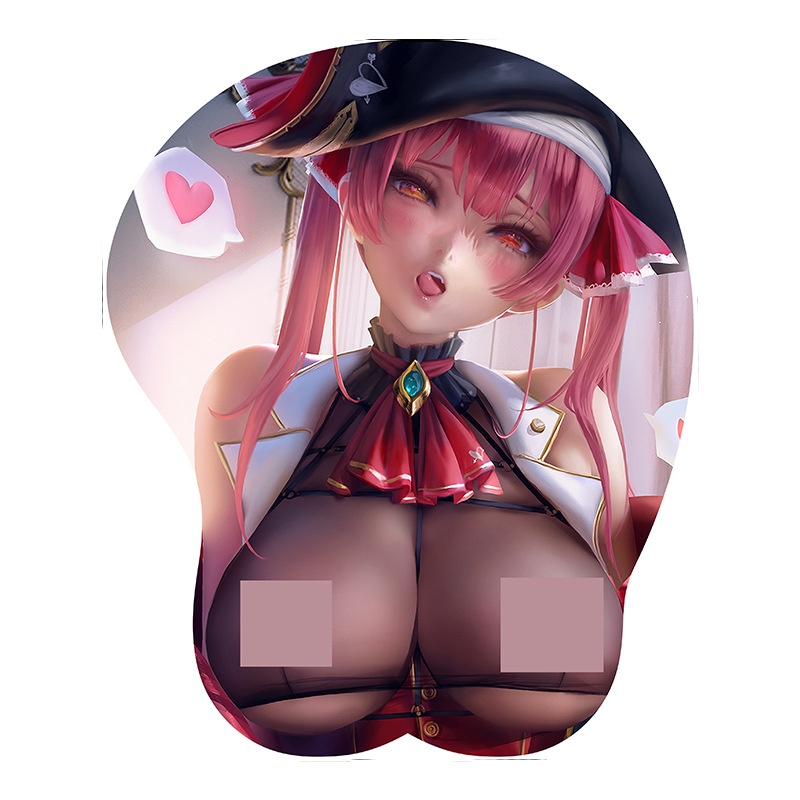 Đệm Lót Chuột Bằng Silicon 3d Hình Hoạt Hình Anime Độc Đáo TMGF