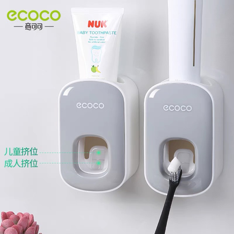 ⚡️KÈM MIẾNG DÁN⚡️ Hộp lấy kem, nhả kem đánh răng Ecoco cao cấp - ẢNH THẬT