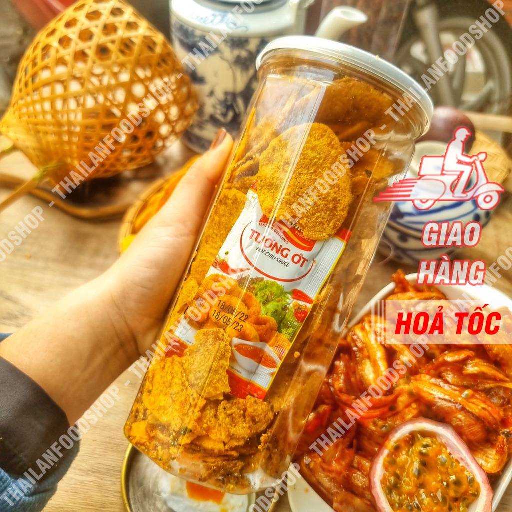 Khoai Tây Lát Lắc Trứng Muối - Lon 200gr