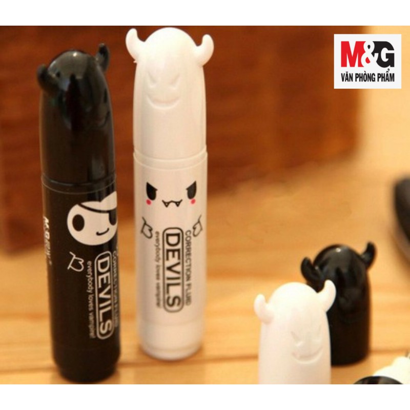 Xóa Nước M&amp;G ACF72101 (6ml) Hình Halloween có sừng - 1 cây(giao màu ngẫu nhiên)