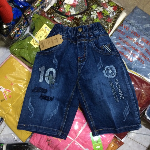 Quần short jeans bé trai RTE