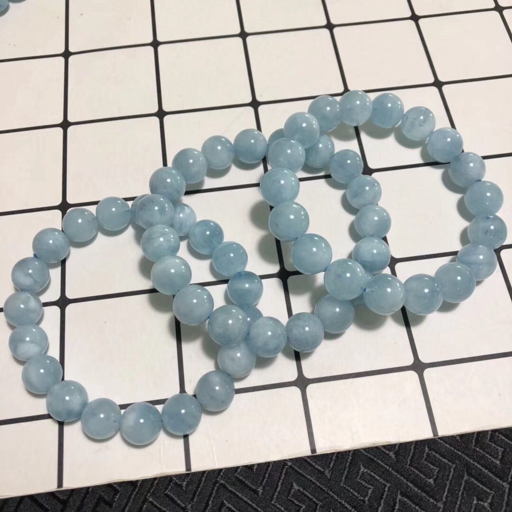 Chuỗi Vòng AQUAMARlN Tự Nhiên - Phong Thủy Thành Đô