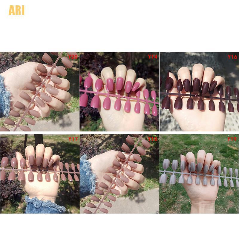 Set 24 Móng Tay Giả Thời Trang Cho Nữ
