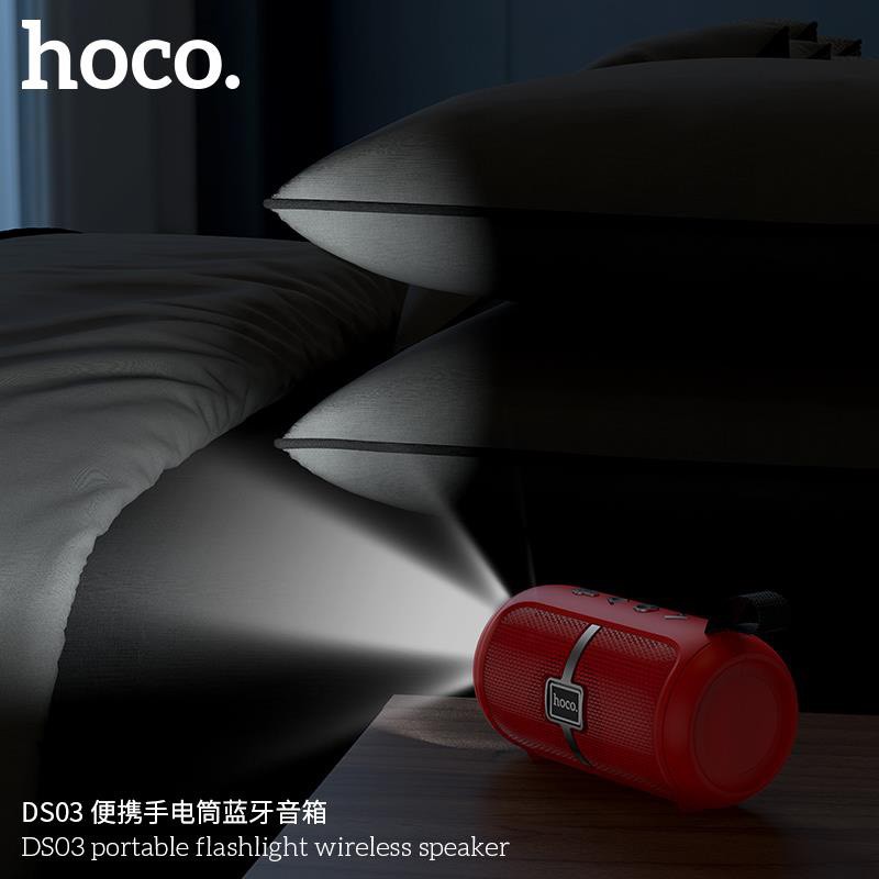 [Mã 155ELSALE giảm 7% đơn 300K] [CHÍNH HÃNG] Loa Bluetooth Thể Thao Hoco DS03 Bản Nâng Cấp Mới Tích Hợp Đèn Pin