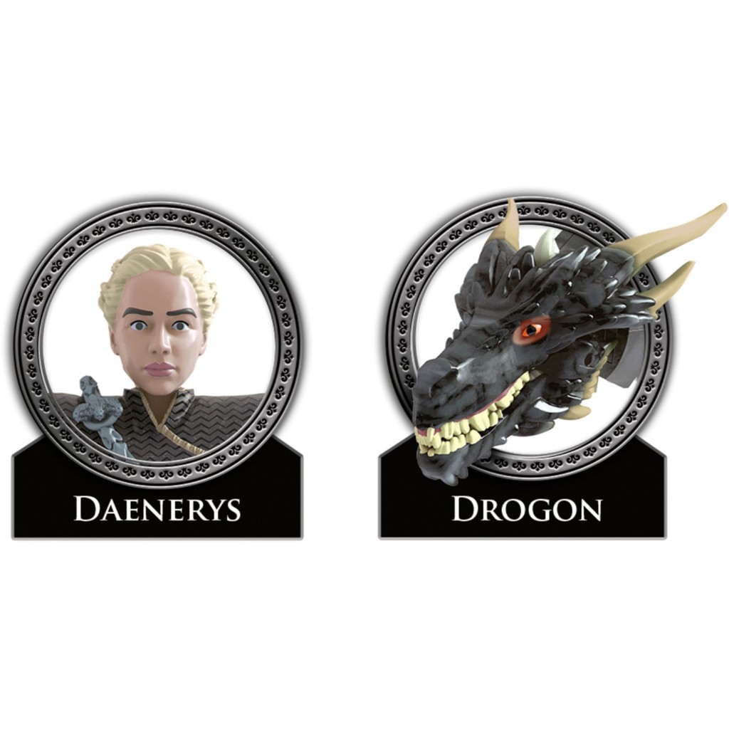 Mega Construx Game of Thrones Daenerys & Drogon - Bộ xếp hình Mega Construx Daenerys và rồng lửa