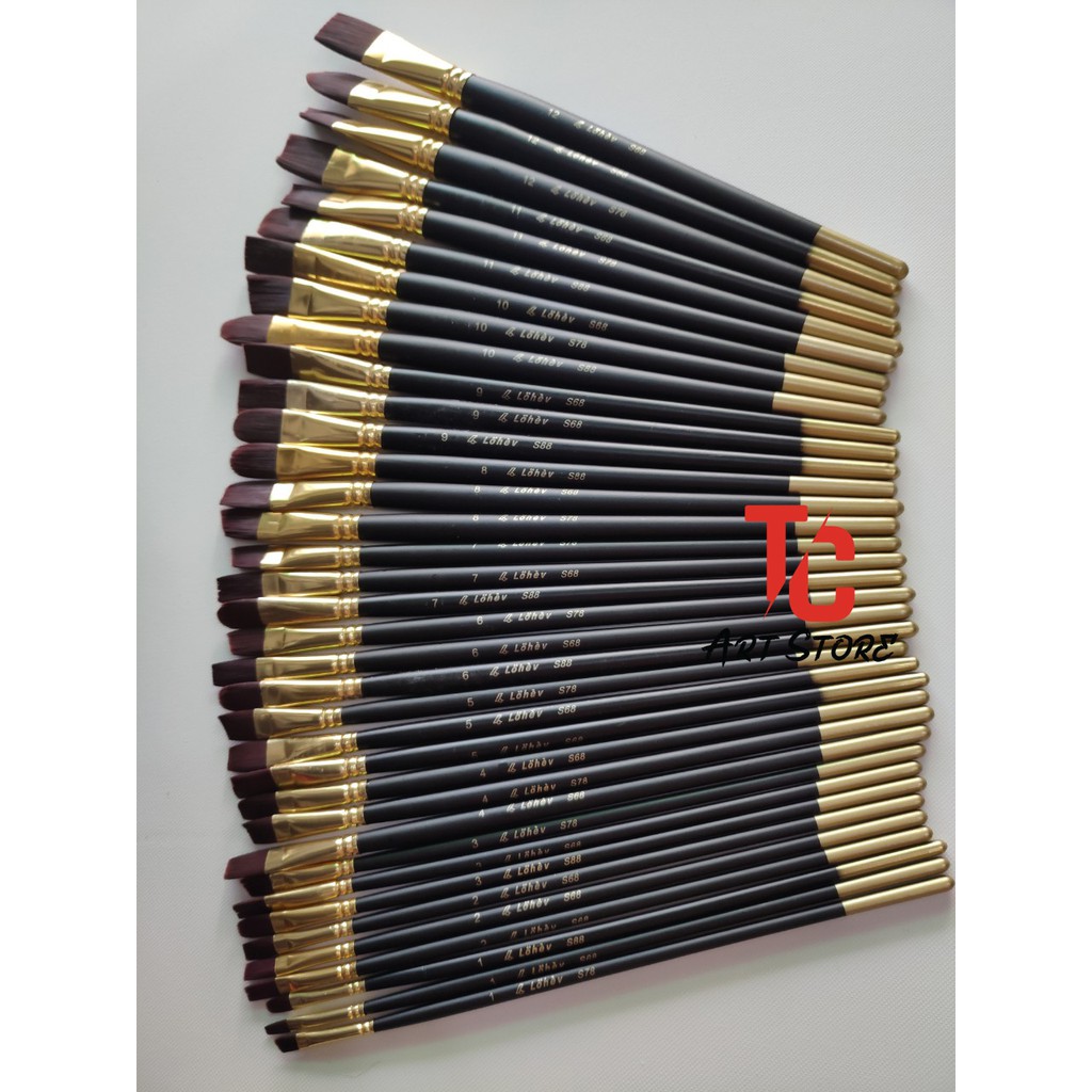 Cọ Đầu Oval Lohev STYLE HK S88 bán lẻ theo size