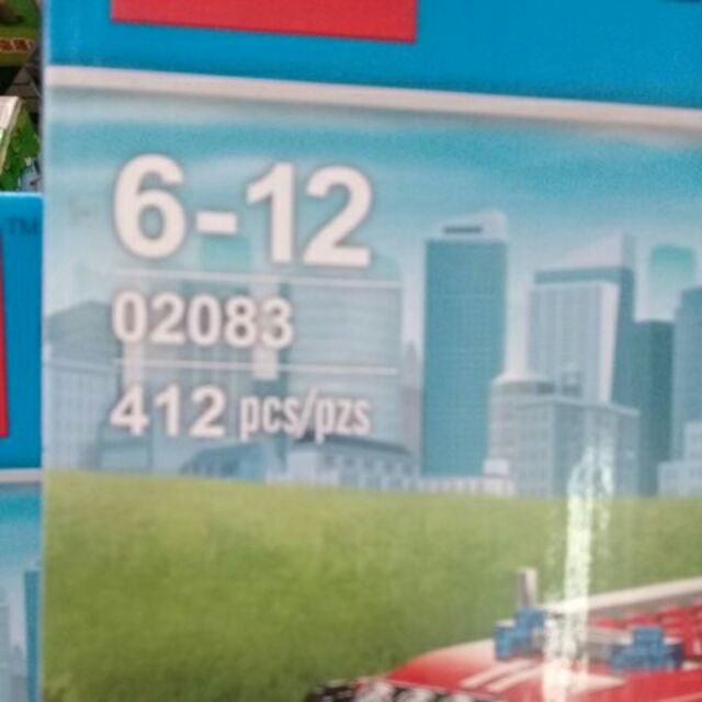 Lego city 02083. 412 khối. Cứu hỏa tháp truyền hình.