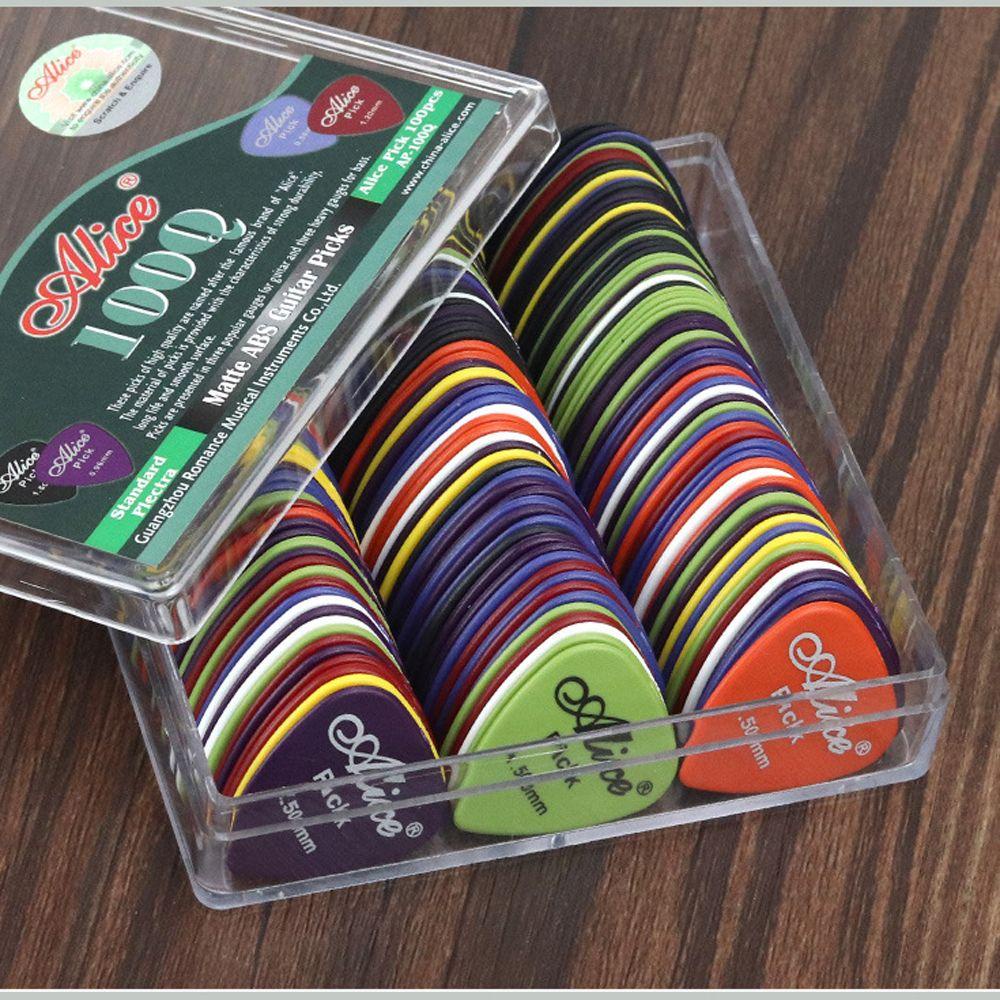Miếng Gảy Đàn Guitar Bằng ABS Trọng Lượng Nhẹ Nhiều Màu Sắc