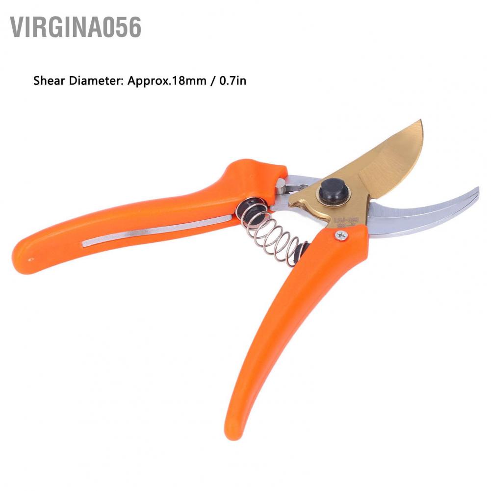 Virgina056 Garden Hand Pruner Fast Cutting Grafting Fruit Branches Flower Trimming Tools for Branch