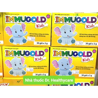 ✅️ Tăng đề kháng Immungold kid hộp 30 gói x 3g