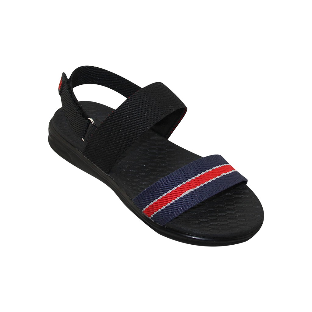 Sandal bé trai Bita's SOBY.179 (Đen + Navy + Xanh lá)