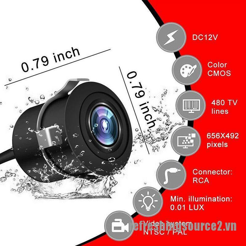 Camera Lùi Xe Ô Tô Mini Re2 Kèm Bộ Phụ Kiện