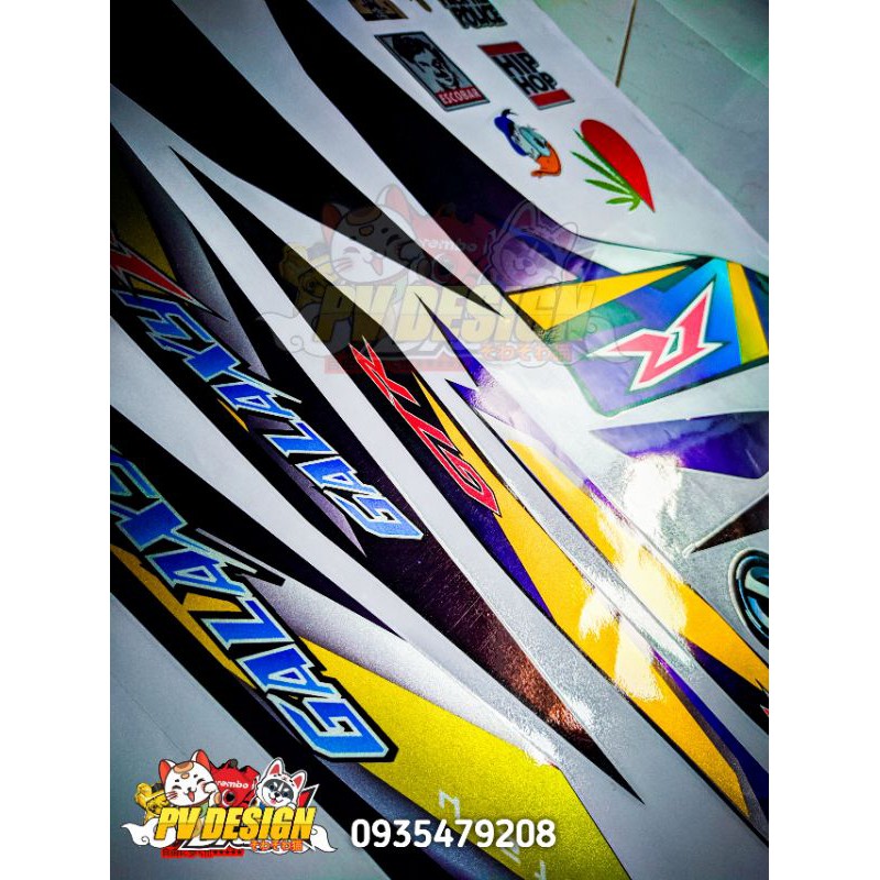 Tem galaxy R phối màu