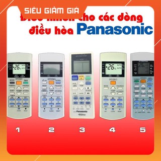 Điều khiển máy lạnh Remote điều hoà Panasonic đủ các mẫu HÀNG ĐẸP LOẠI CHẤT LƯỢNG TỐT PHÍM MỀM CHỐNG CHẢY NƯỚC
