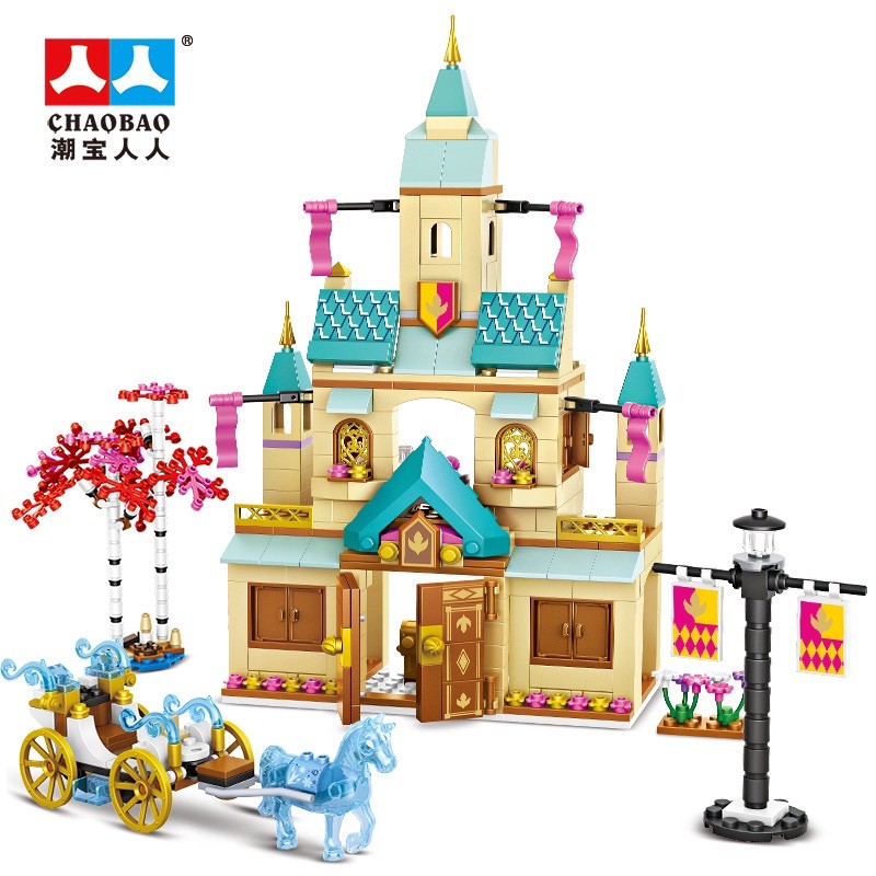 Lego lắp ghép lâu đài công chúa với 360 miếng ghép