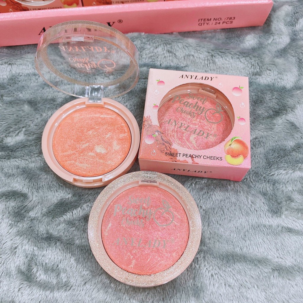 phấn má hồng mix nhũ sweet cheeks lady viền nhũ A4 | BigBuy360 - bigbuy360.vn