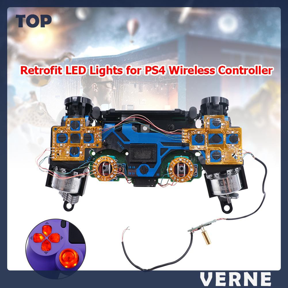 Set 6 Món Đèn Led Pcb Và Nút Bấm Cho Tay Cầm Điều Khiển Chơi Game Playstation 4 Ps4