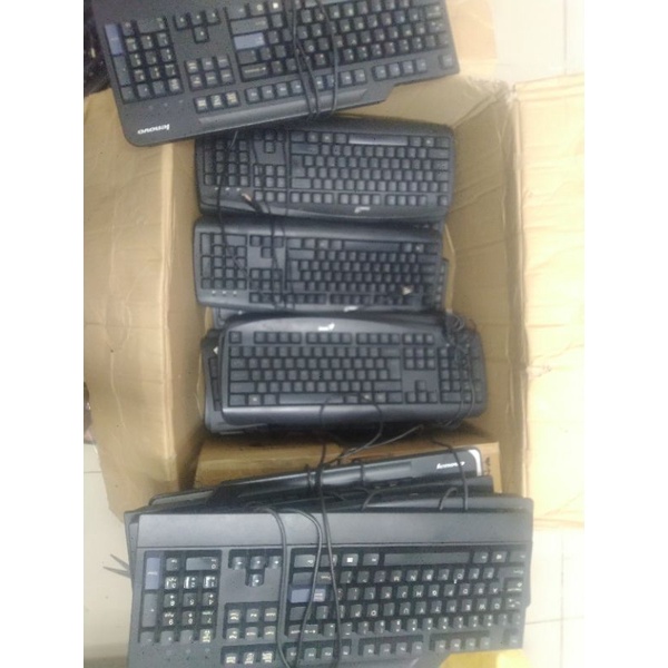 Thanh lý bàn phím , chuột công ty, trường học Logitech, Genius, lenovo, hp