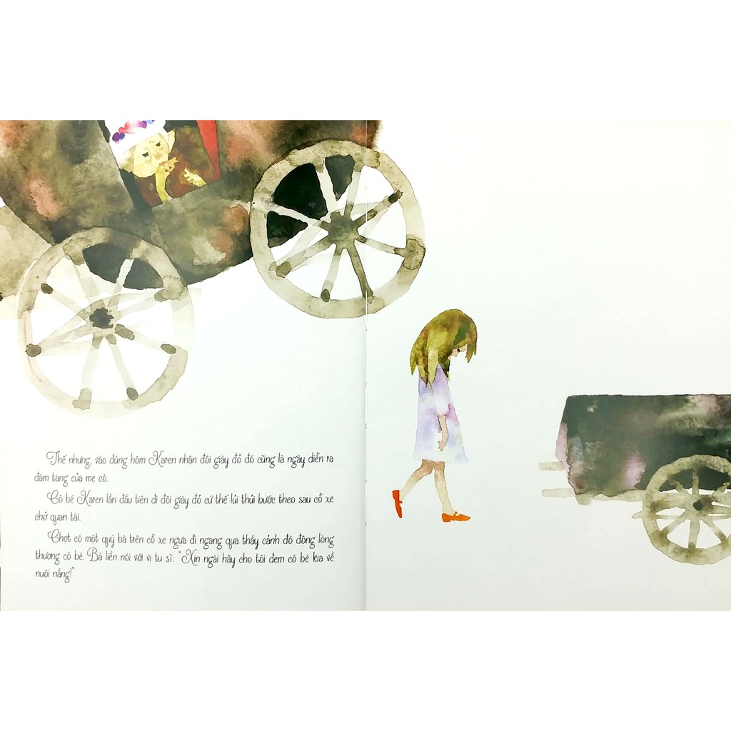 Sách - Đôi Giày Đỏ - Hans Christian Andersen
