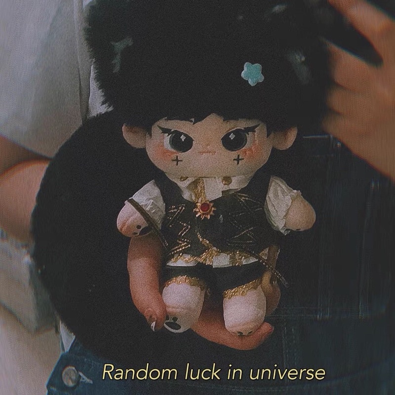 Doll 20cm Thời Mặc Chú Mèo Đen Đáng Yêu