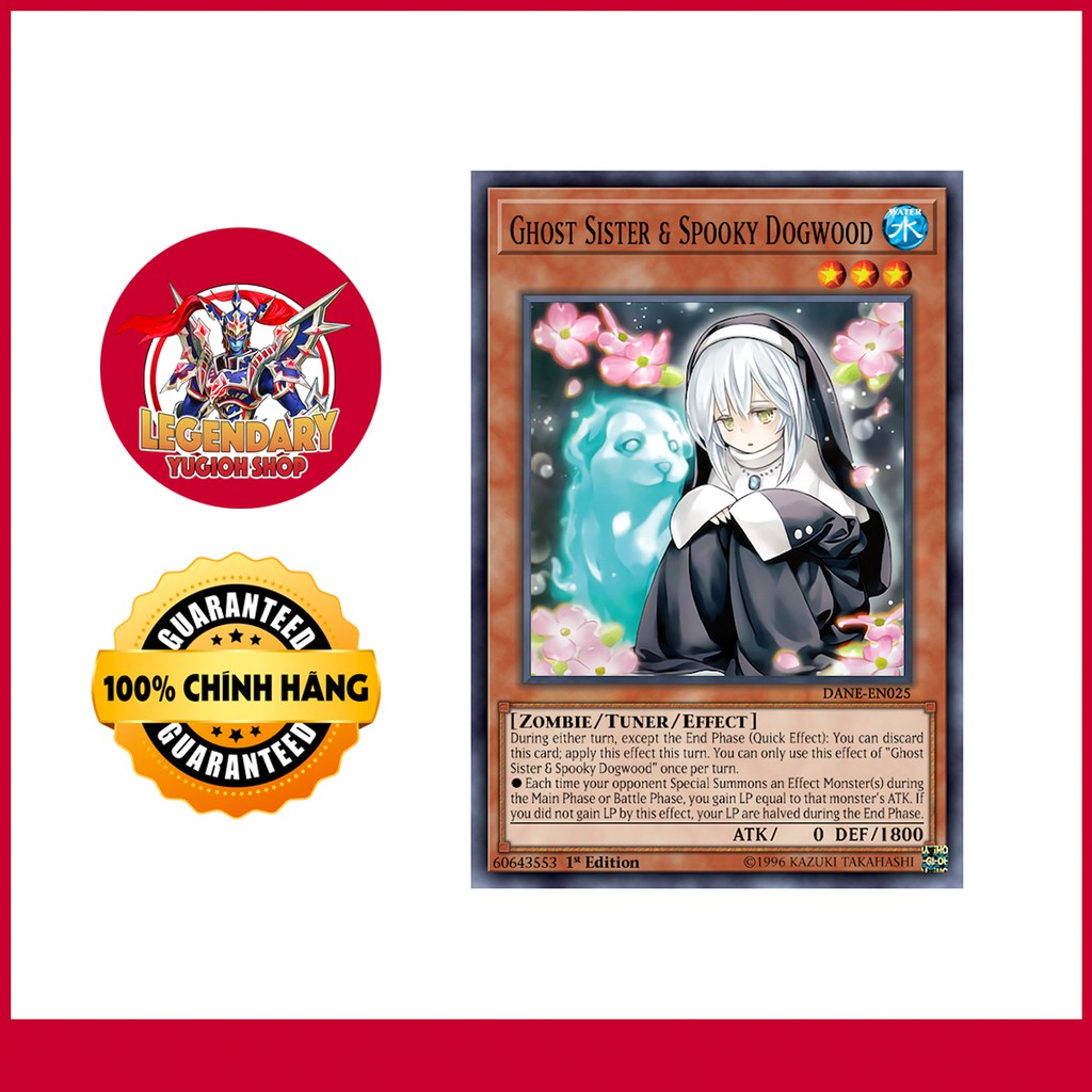 [JP][Thẻ Bài Yugioh Chính Hãng] 'Ghost Sister &amp; Spooky Dogwood'